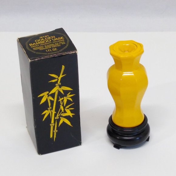 Avon Golden Bamboo Sweet Honesty Cologne 1970s Used Partial Content Vintage - Picture 2 of 10